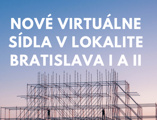 Nové virtuálne sídla v lokalite Bratislava I a II