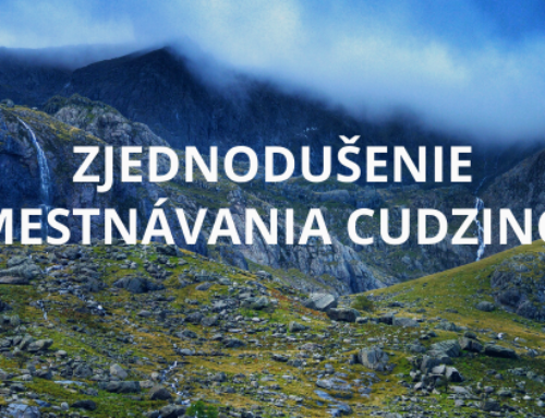 Zjednodušenie zamestnávania cudzincov, ktorí pracujú pre technologické centrá a centrá podnikových služieb